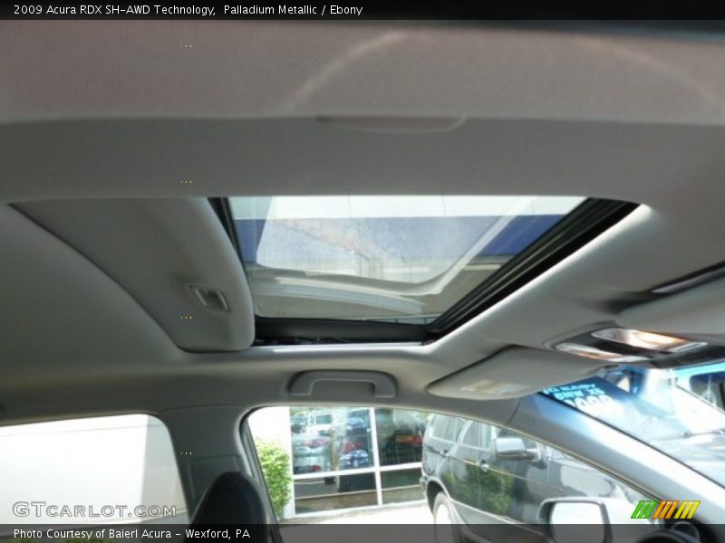 Palladium Metallic / Ebony 2009 Acura RDX SH-AWD Technology