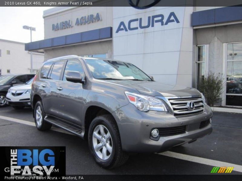 Knights Armor Pearl / Sepia 2010 Lexus GX 460