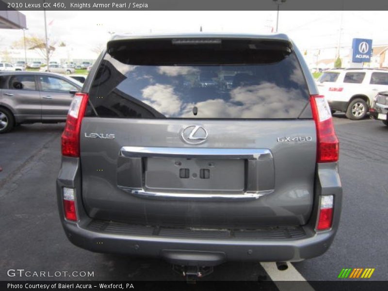 Knights Armor Pearl / Sepia 2010 Lexus GX 460