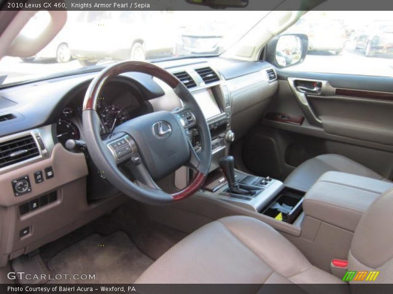 Knights Armor Pearl / Sepia 2010 Lexus GX 460
