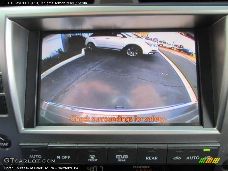 Knights Armor Pearl / Sepia 2010 Lexus GX 460