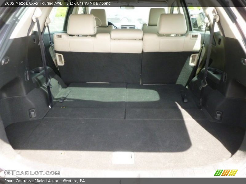 Black Cherry Mica / Sand 2009 Mazda CX-9 Touring AWD