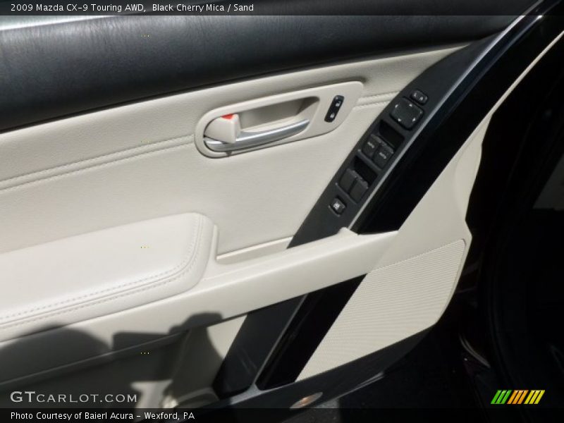 Black Cherry Mica / Sand 2009 Mazda CX-9 Touring AWD