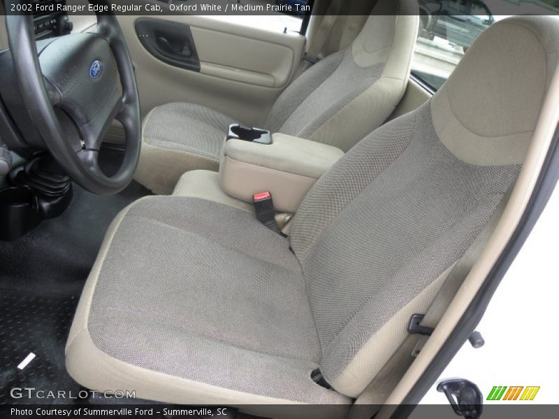 Oxford White / Medium Prairie Tan 2002 Ford Ranger Edge Regular Cab
