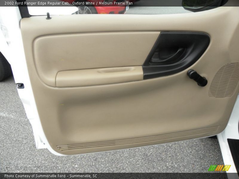 Oxford White / Medium Prairie Tan 2002 Ford Ranger Edge Regular Cab