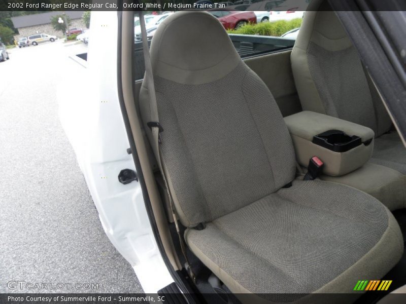 Oxford White / Medium Prairie Tan 2002 Ford Ranger Edge Regular Cab