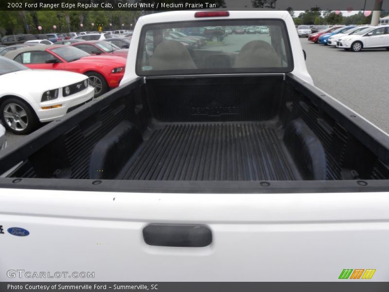 Oxford White / Medium Prairie Tan 2002 Ford Ranger Edge Regular Cab