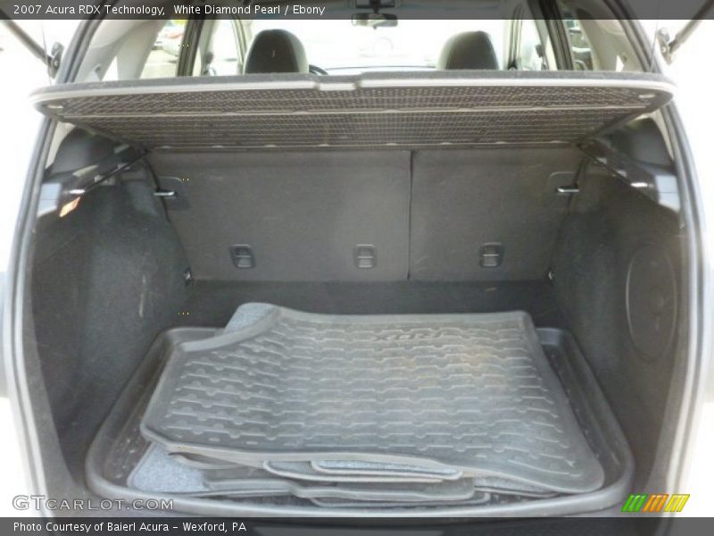 White Diamond Pearl / Ebony 2007 Acura RDX Technology