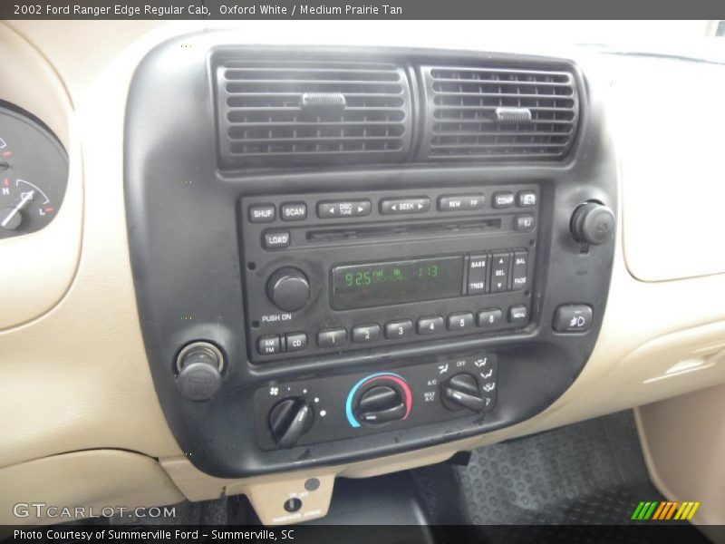 Oxford White / Medium Prairie Tan 2002 Ford Ranger Edge Regular Cab