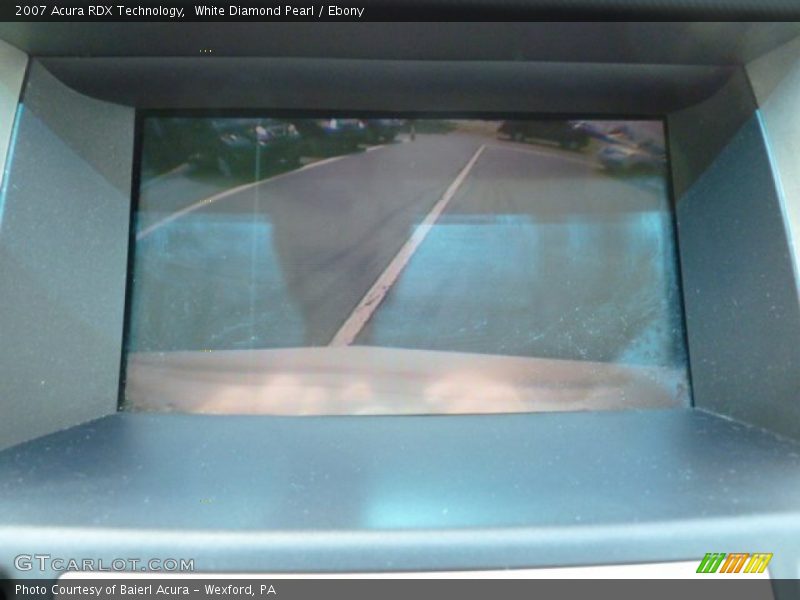 White Diamond Pearl / Ebony 2007 Acura RDX Technology