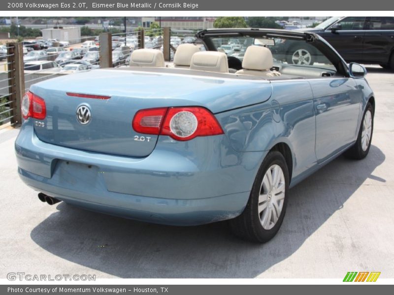 Eismeer Blue Metallic / Cornsilk Beige 2008 Volkswagen Eos 2.0T