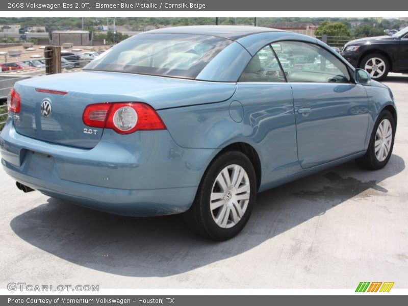 Eismeer Blue Metallic / Cornsilk Beige 2008 Volkswagen Eos 2.0T