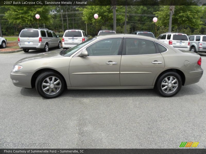 Sandstone Metallic / Neutral 2007 Buick LaCrosse CXL