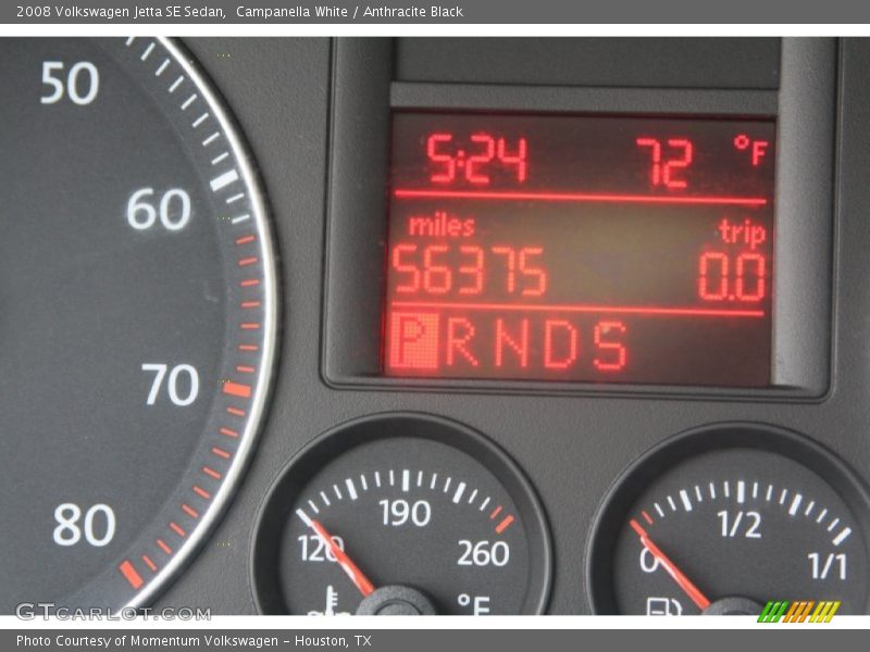 Campanella White / Anthracite Black 2008 Volkswagen Jetta SE Sedan