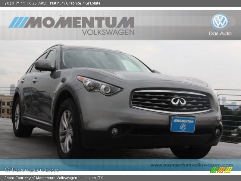 Platinum Graphite / Graphite 2010 Infiniti FX 35 AWD