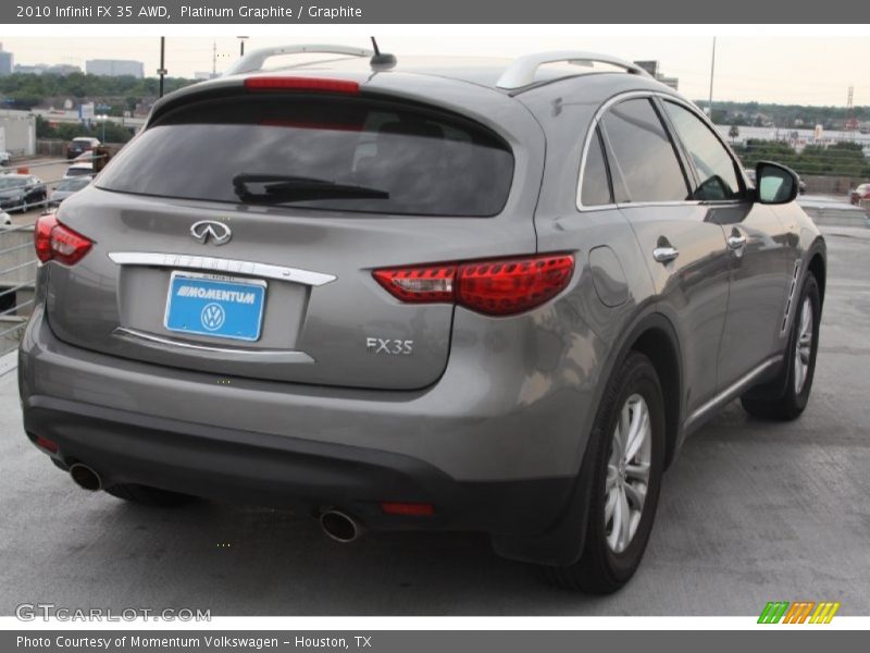Platinum Graphite / Graphite 2010 Infiniti FX 35 AWD