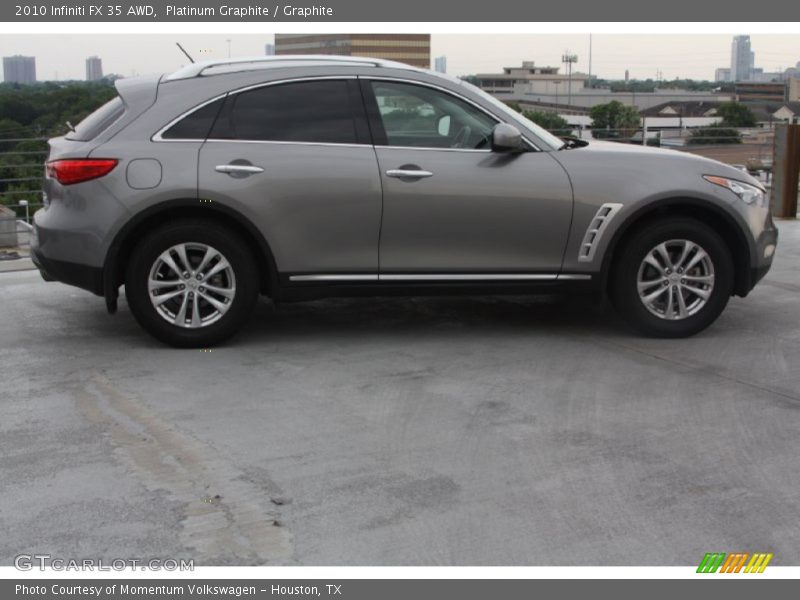 Platinum Graphite / Graphite 2010 Infiniti FX 35 AWD