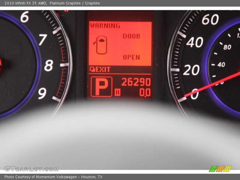 Platinum Graphite / Graphite 2010 Infiniti FX 35 AWD