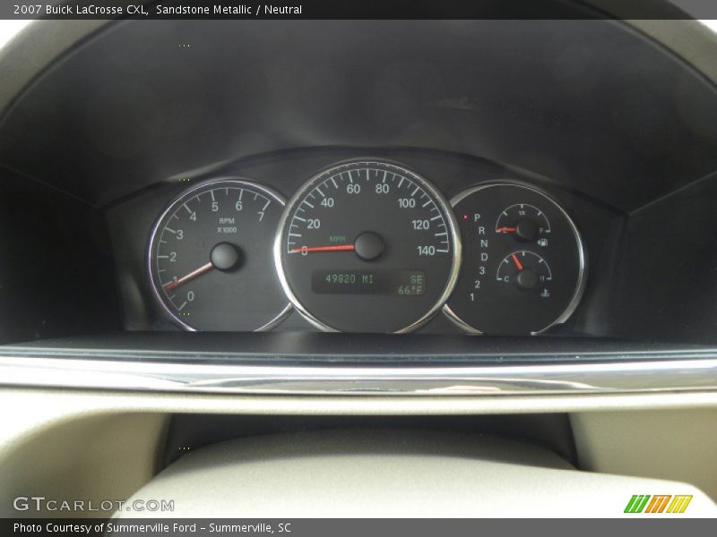 Sandstone Metallic / Neutral 2007 Buick LaCrosse CXL