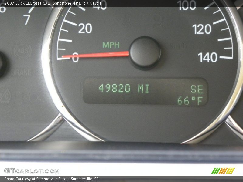 Sandstone Metallic / Neutral 2007 Buick LaCrosse CXL