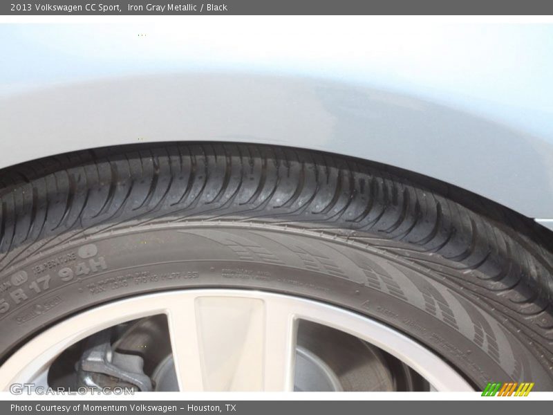 Iron Gray Metallic / Black 2013 Volkswagen CC Sport