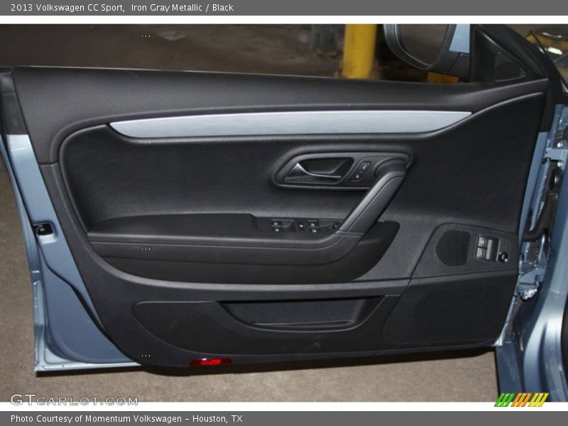 Iron Gray Metallic / Black 2013 Volkswagen CC Sport