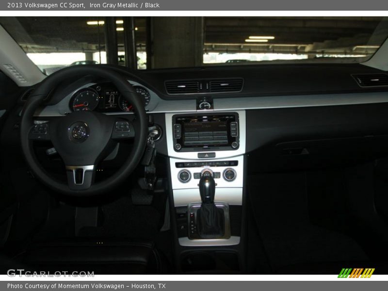 Iron Gray Metallic / Black 2013 Volkswagen CC Sport