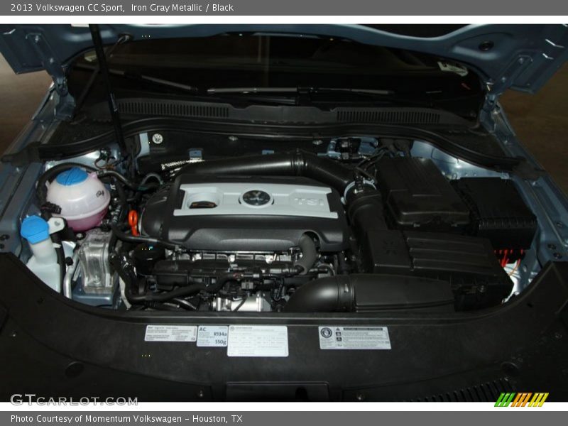 Iron Gray Metallic / Black 2013 Volkswagen CC Sport