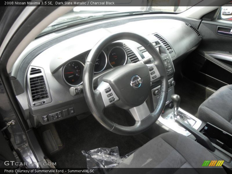 Dark Slate Metallic / Charcoal Black 2008 Nissan Maxima 3.5 SE