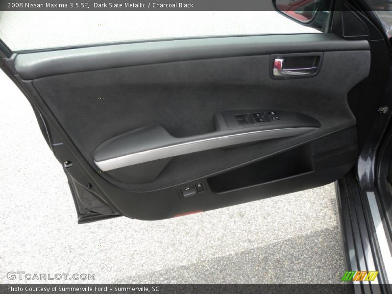 Dark Slate Metallic / Charcoal Black 2008 Nissan Maxima 3.5 SE