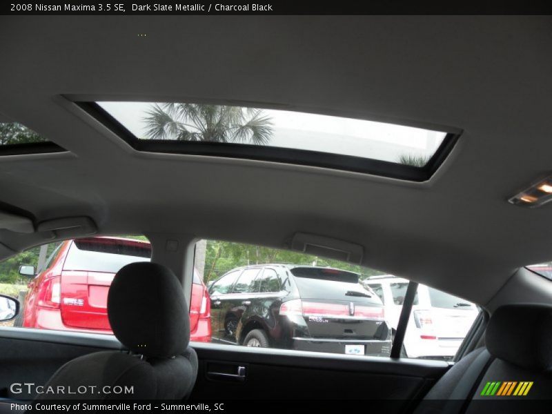 Dark Slate Metallic / Charcoal Black 2008 Nissan Maxima 3.5 SE