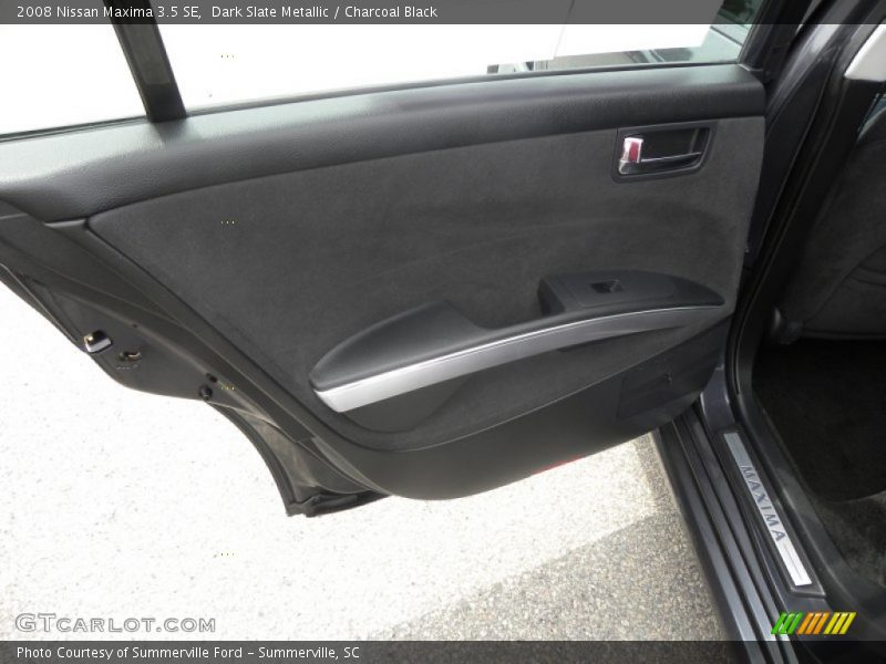 Dark Slate Metallic / Charcoal Black 2008 Nissan Maxima 3.5 SE