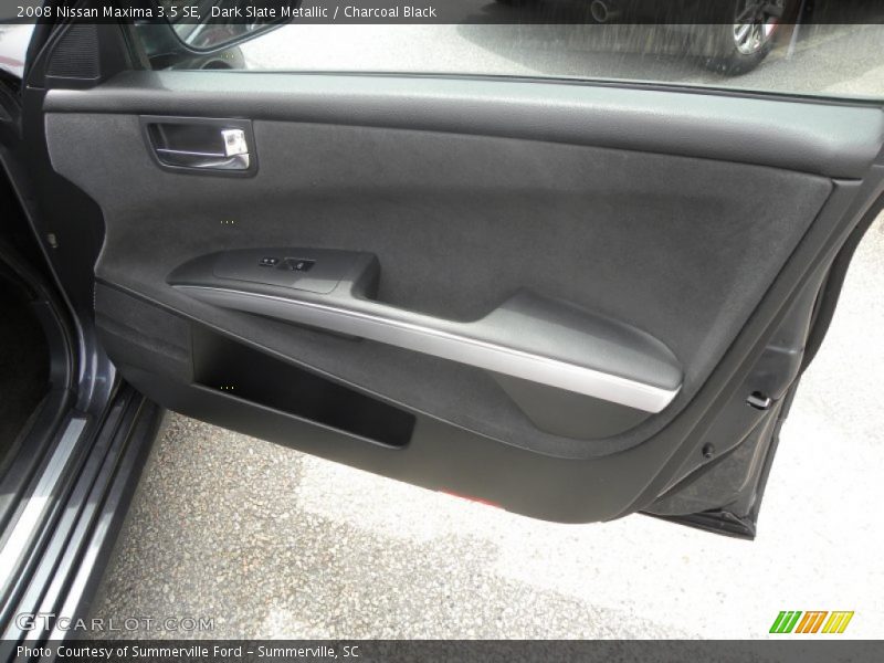 Dark Slate Metallic / Charcoal Black 2008 Nissan Maxima 3.5 SE