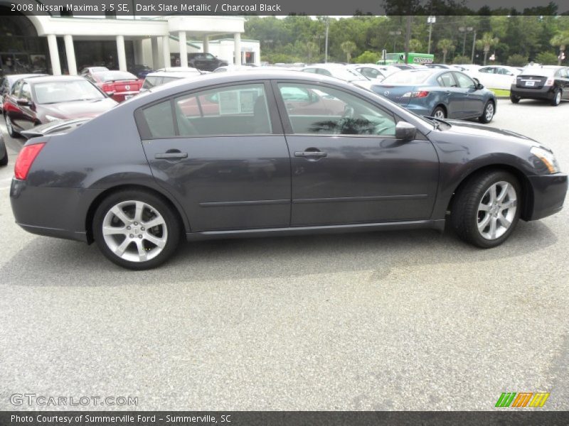 Dark Slate Metallic / Charcoal Black 2008 Nissan Maxima 3.5 SE