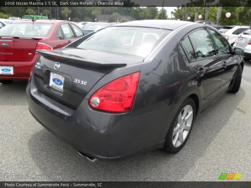 Dark Slate Metallic / Charcoal Black 2008 Nissan Maxima 3.5 SE
