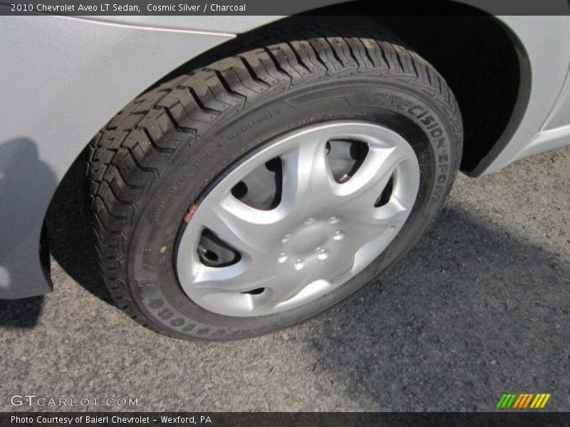 Cosmic Silver / Charcoal 2010 Chevrolet Aveo LT Sedan
