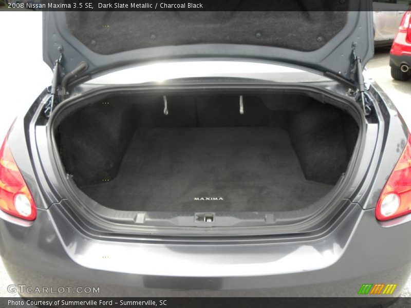 Dark Slate Metallic / Charcoal Black 2008 Nissan Maxima 3.5 SE