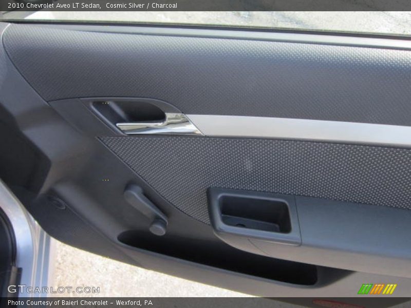 Cosmic Silver / Charcoal 2010 Chevrolet Aveo LT Sedan
