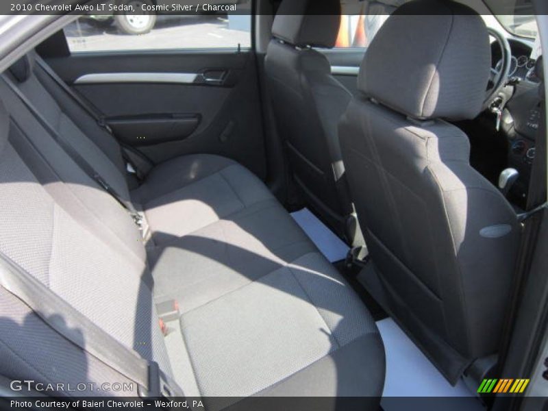 Cosmic Silver / Charcoal 2010 Chevrolet Aveo LT Sedan