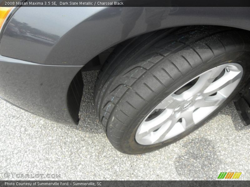 Dark Slate Metallic / Charcoal Black 2008 Nissan Maxima 3.5 SE