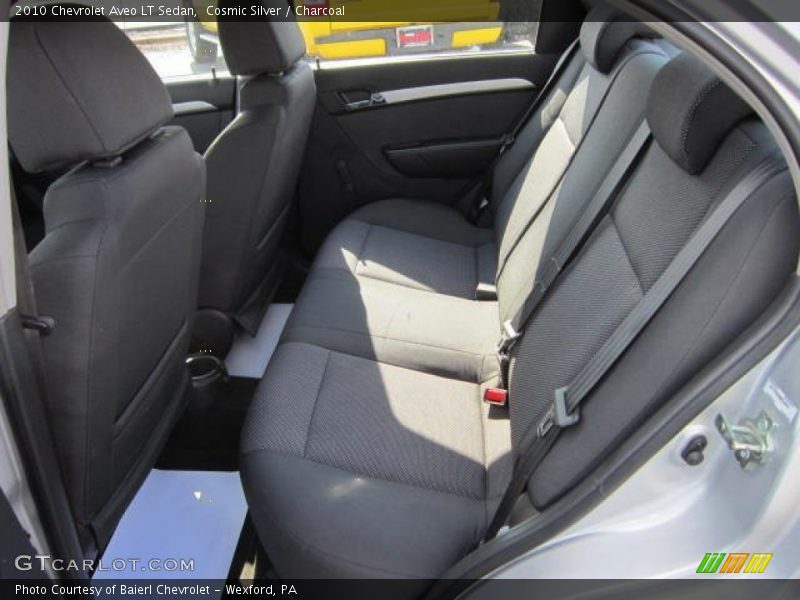 Cosmic Silver / Charcoal 2010 Chevrolet Aveo LT Sedan
