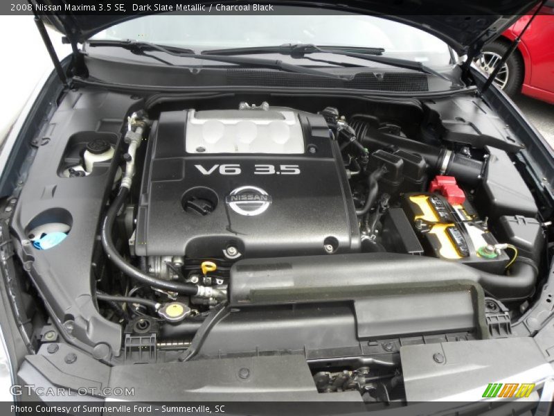 Dark Slate Metallic / Charcoal Black 2008 Nissan Maxima 3.5 SE