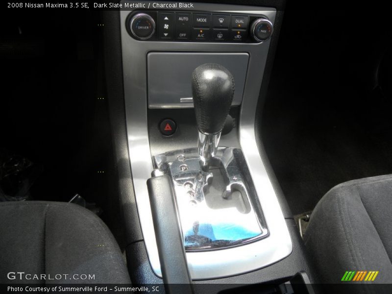 Dark Slate Metallic / Charcoal Black 2008 Nissan Maxima 3.5 SE
