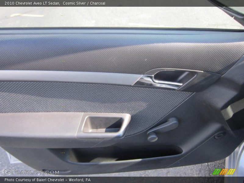 Cosmic Silver / Charcoal 2010 Chevrolet Aveo LT Sedan