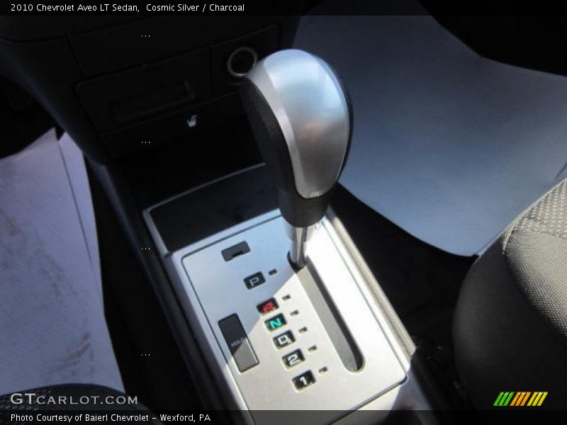 Cosmic Silver / Charcoal 2010 Chevrolet Aveo LT Sedan