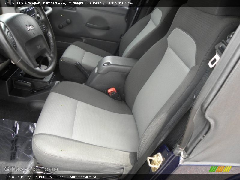 Midnight Blue Pearl / Dark Slate Gray 2006 Jeep Wrangler Unlimited 4x4