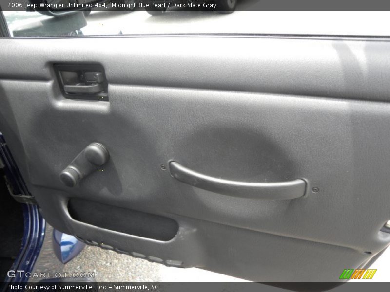 Midnight Blue Pearl / Dark Slate Gray 2006 Jeep Wrangler Unlimited 4x4