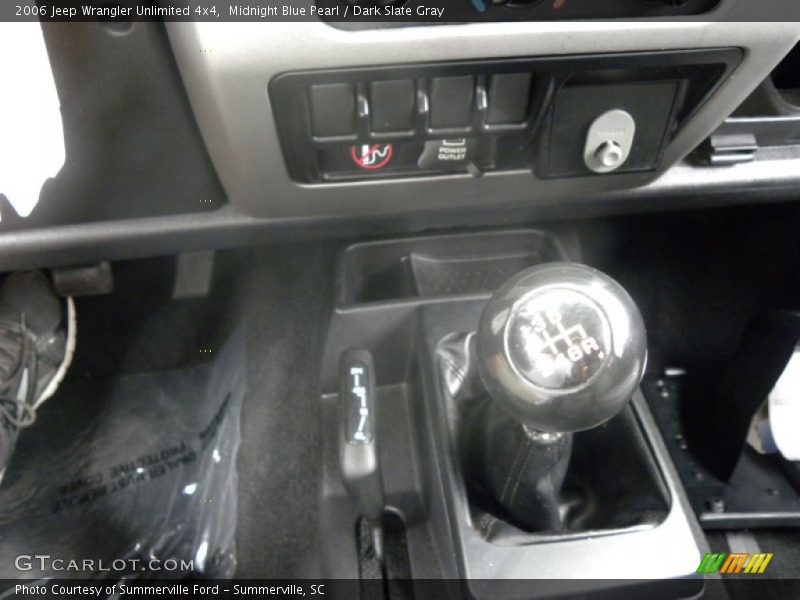 Midnight Blue Pearl / Dark Slate Gray 2006 Jeep Wrangler Unlimited 4x4