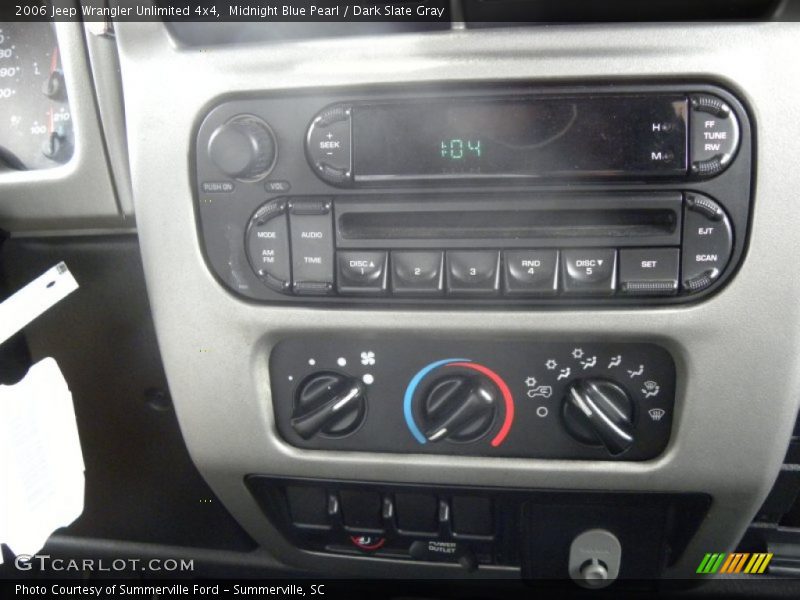 Midnight Blue Pearl / Dark Slate Gray 2006 Jeep Wrangler Unlimited 4x4