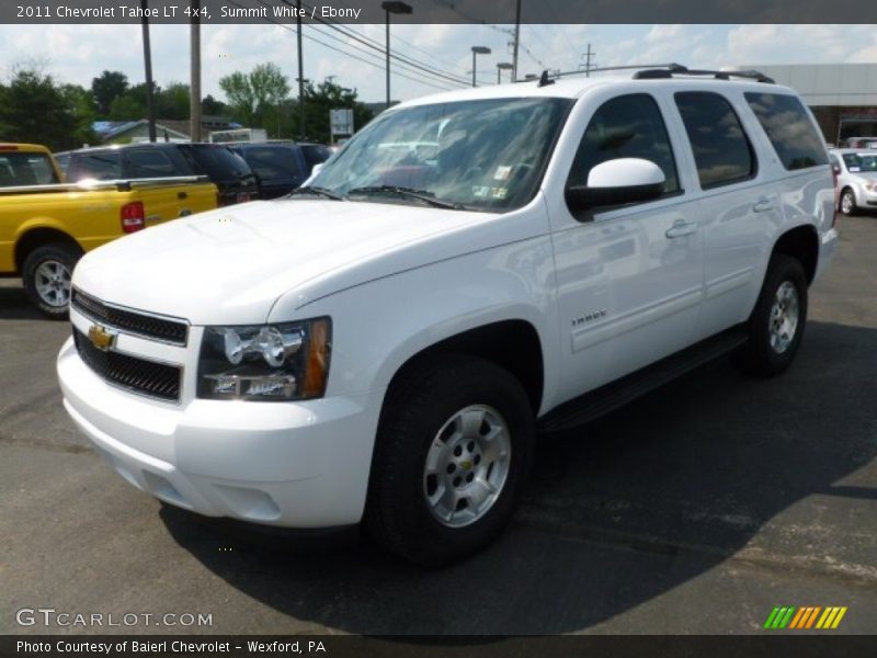 Summit White / Ebony 2011 Chevrolet Tahoe LT 4x4